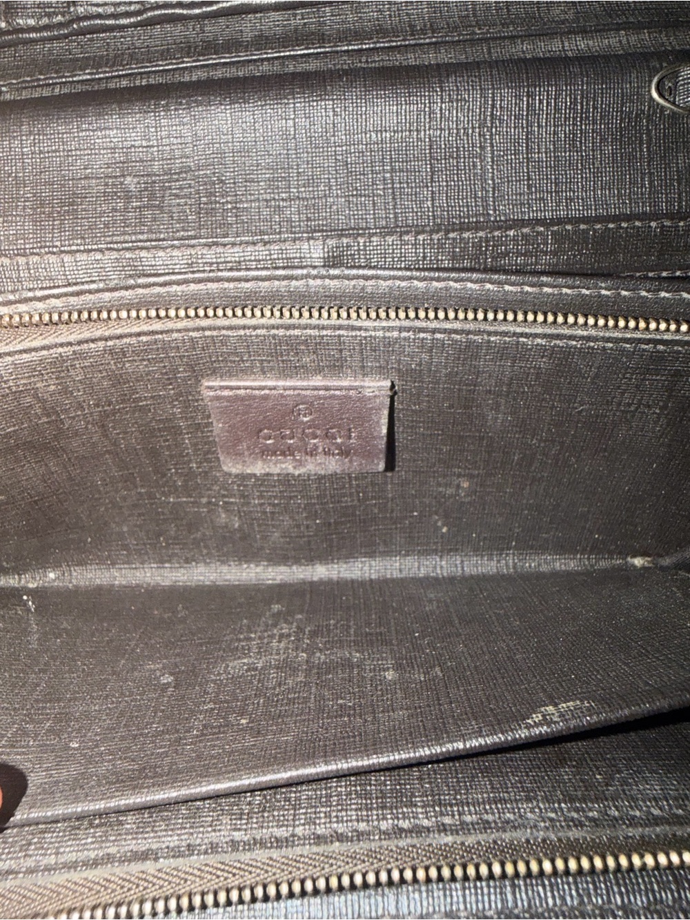 Gucci Wallet Monogram Canvas in Tan and Brown - Picture 7 of 7